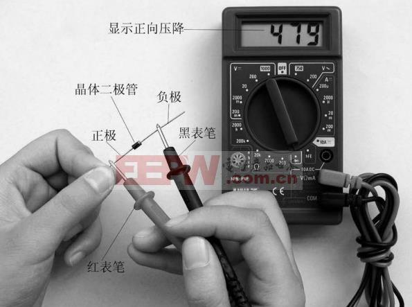 水泥砖石与测导电漆电阻的万用表