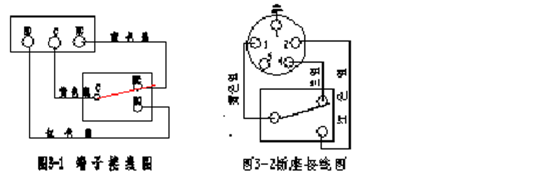 斜跨包与流量压力开关接线图