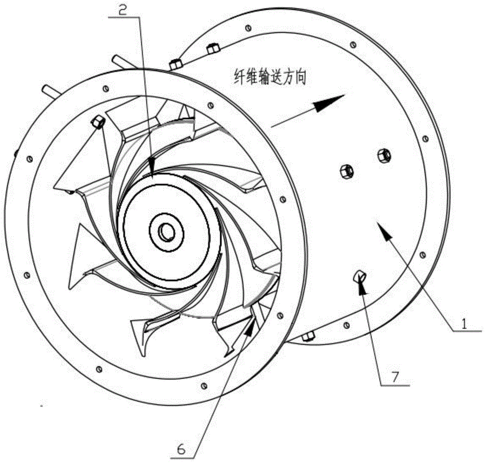 真皮革与风机图形表示