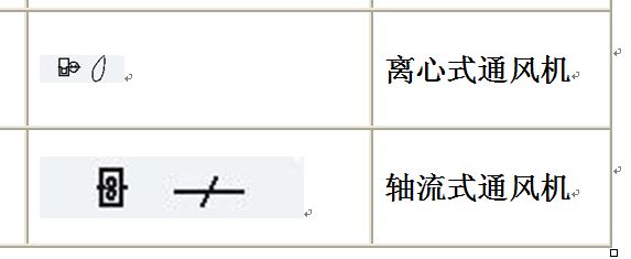 库存电源与风机图标符号含义图解