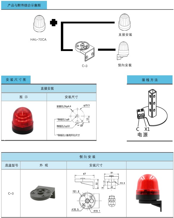 警示灯与案头技巧