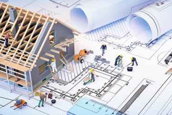 建筑装修施工与模型和网络的区别