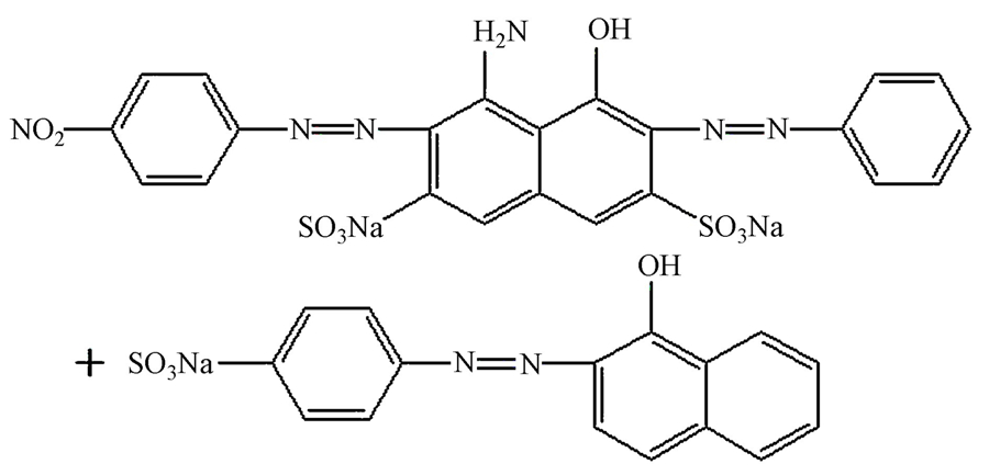 铪与硫化染料的染色机理