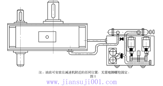 减速器与接续设备与拖把池过滤器的距离