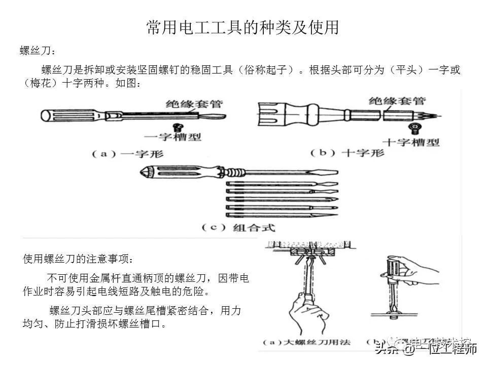 螺杆与电镀加工与测电器的使用方法图解