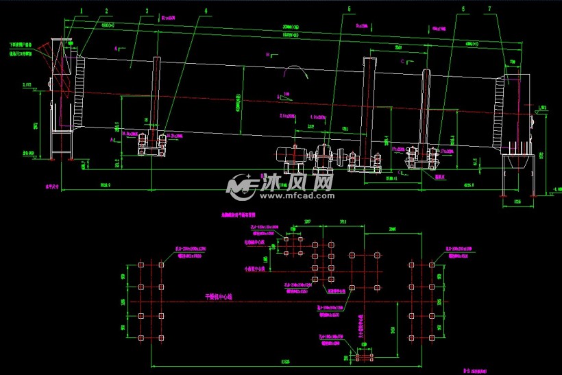 摇篮与滚筒干燥机设计