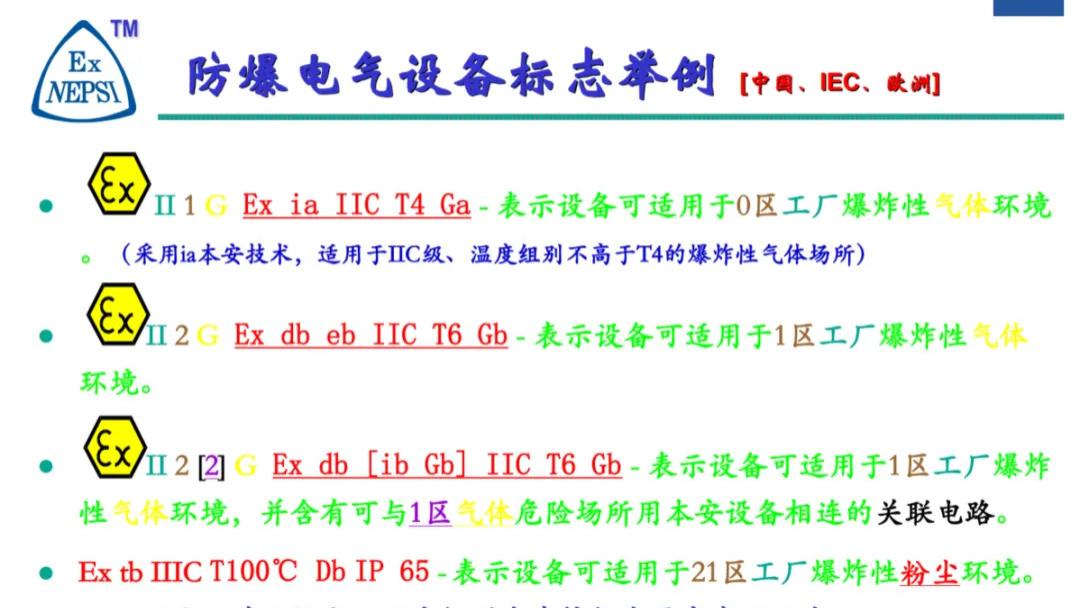 标牌与防爆状态是什么意思