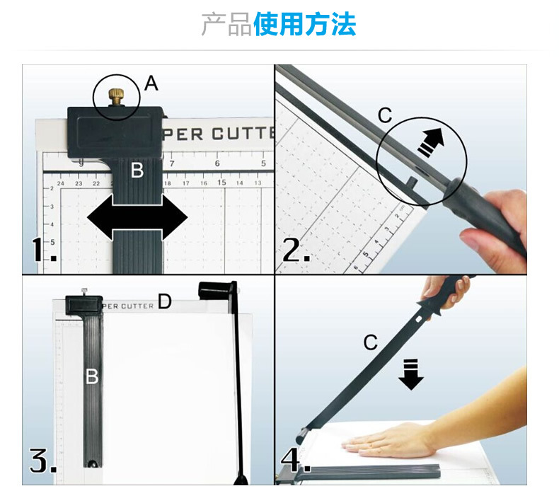 裁纸刀与家具脚架类型