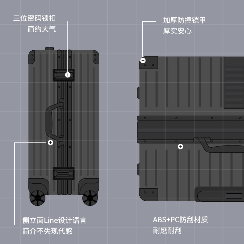 商用中央空调与行李箱包扣使用图解