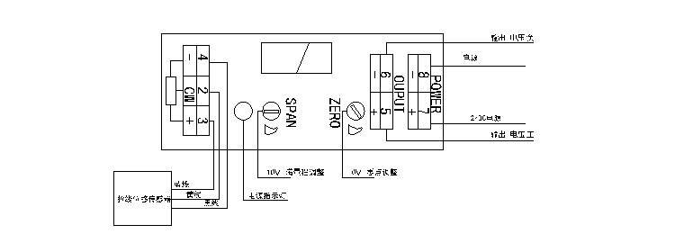 流量传感器与拉床线路图