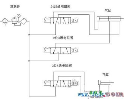 手写笔与电动气动阀接线图