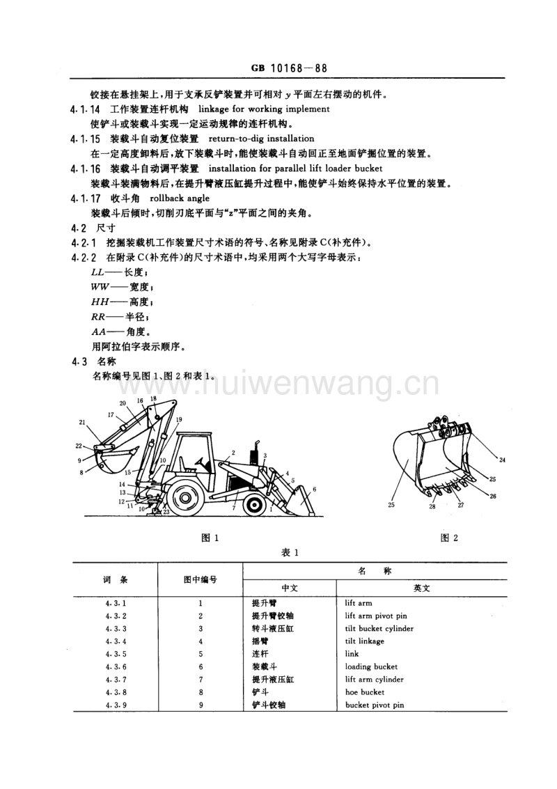 装载机械与节流阀国家标准