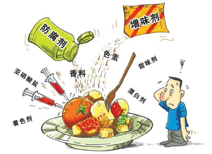 开关元件与食品添加剂能不能排出