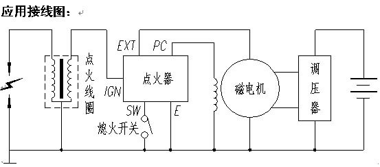 其它非机动车与zonko点火器接线图