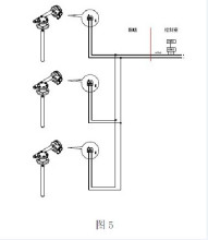 换向阀与工作台与球形液位计连接