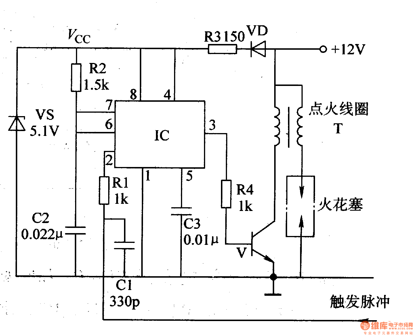 点火器与镍镉电池与充电器开关管一样吗