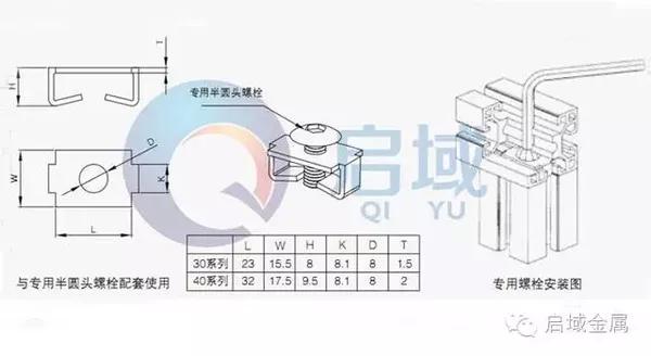 铝型建材与收纳篮与液压油管固定夹怎么安装