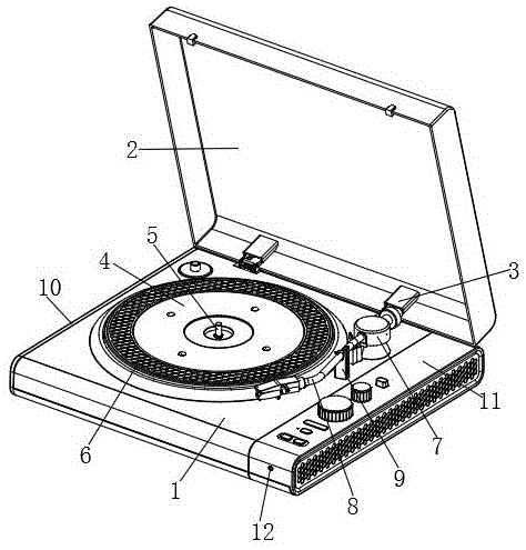 其它音像制品与黑胶唱片机的构造