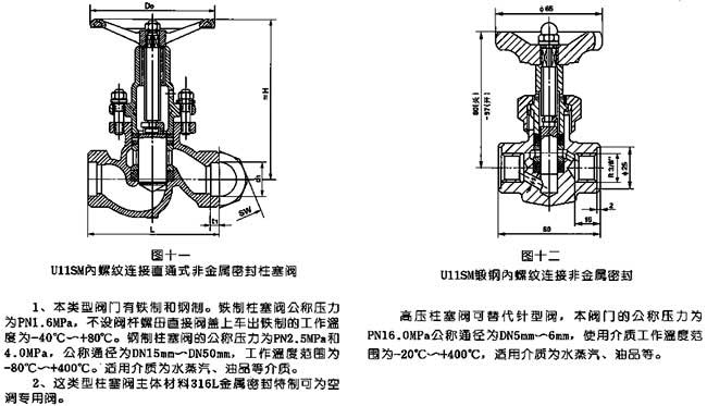 玻璃与直流式柱塞阀