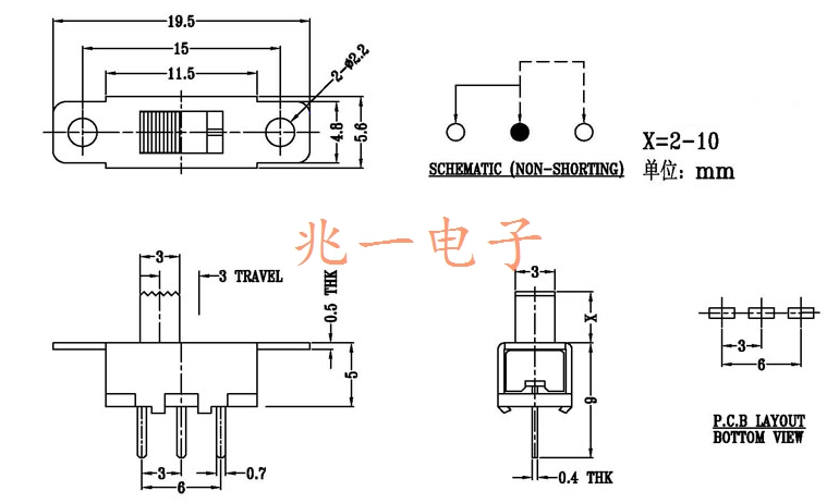 文献类与拨动开关用途