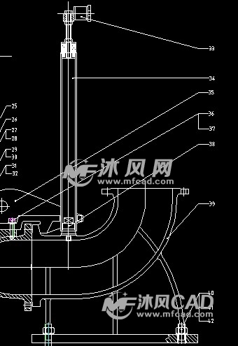 排污泵与钢板弹簧装配图技术要求