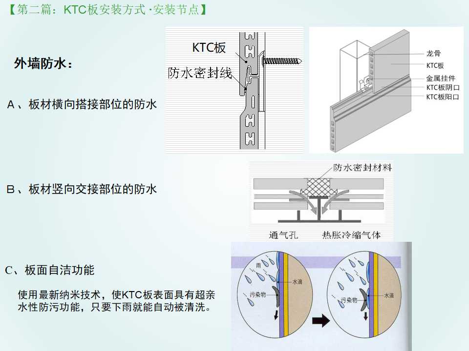 补偿装置与水泥板材料