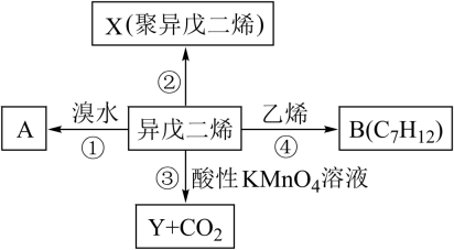 羊皮与以异戊二烯为原料合成