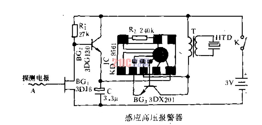 录音设备与液压压力报警器