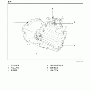 前后制动室与起亚千里马维修手册