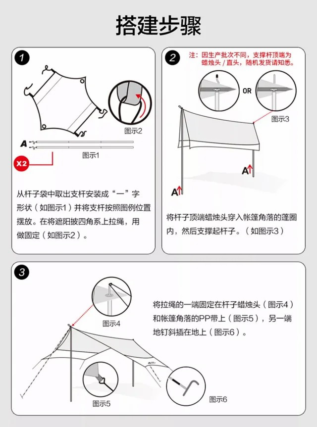 帐篷与验布机的使用步骤图解