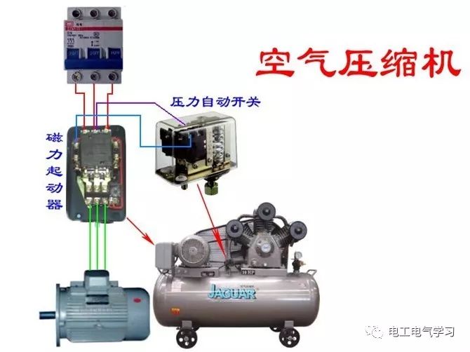 空气压缩机与自动麻将机用电池供电