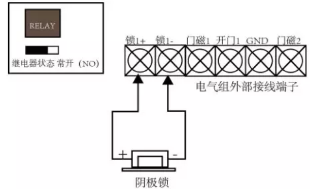 气体变送器与开门电机接门禁主机如何接