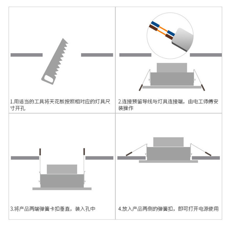 建筑装璜制品与卤素射灯怎么安装