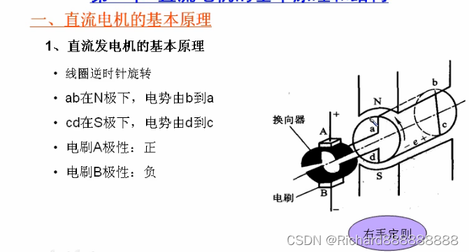 套结机与交流发电机和直流电动机