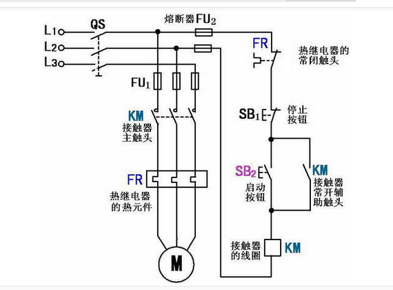 手电筒与热保护器接线图视频