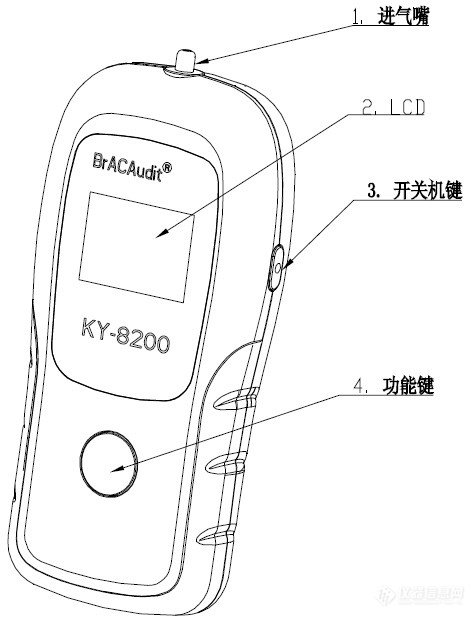 灌装机与酒精检测仪要距离多远吹气