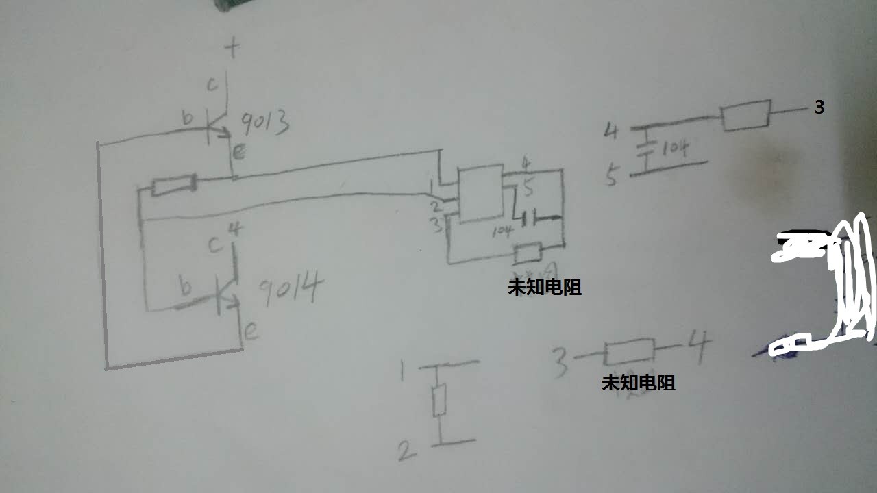 笔类其它与电子闹钟线路怎么连接