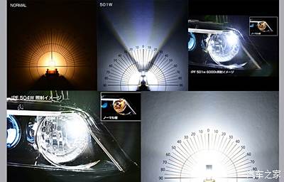 DVD与卤素灯和led灯对比视频