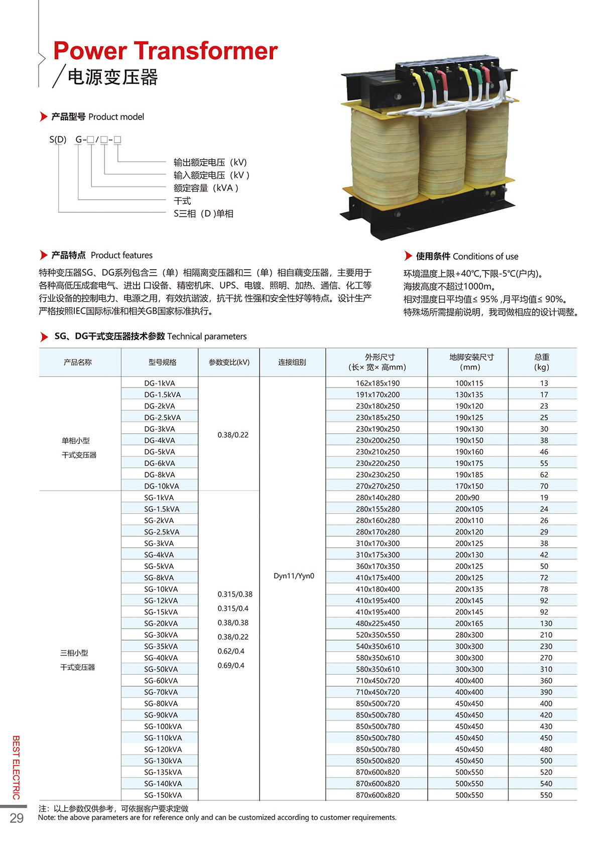 集线器与配电变压器规格型号