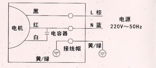 炼钢设备与换气扇和灯一体机怎么接线