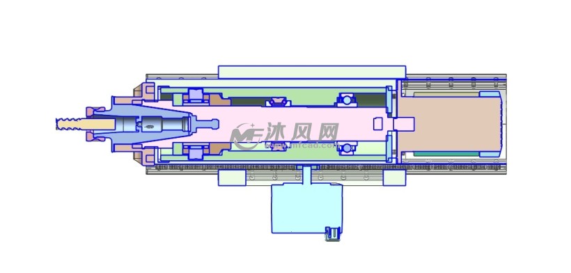 读卡器与模具主轴和普通主轴