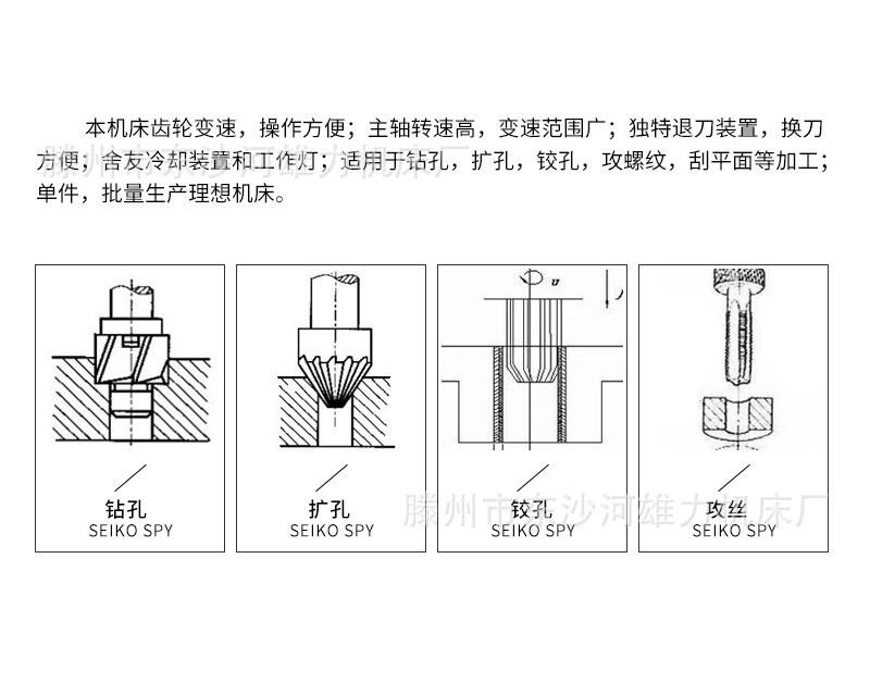 男性饰品与攻丝机的原理