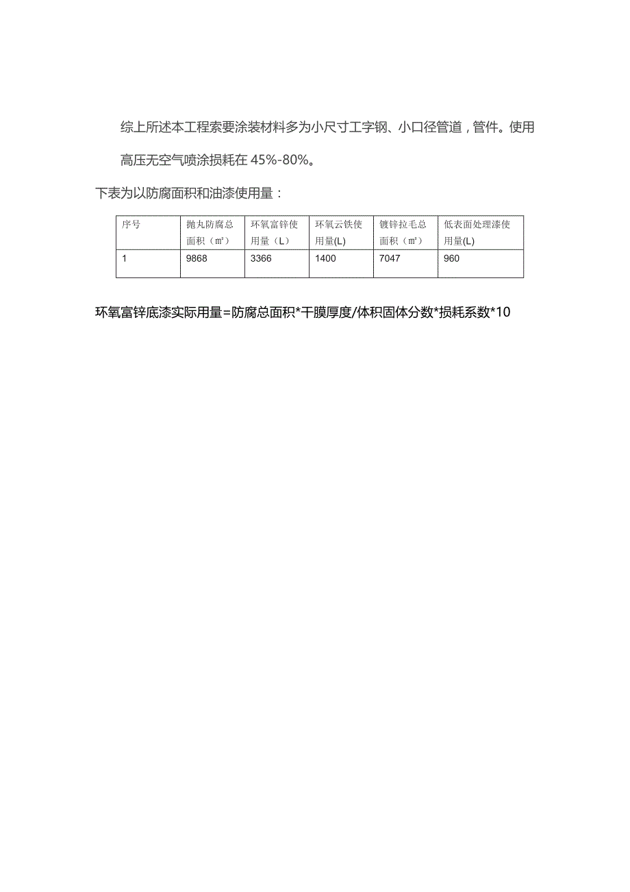 油漆与催化剂负载率计算公式