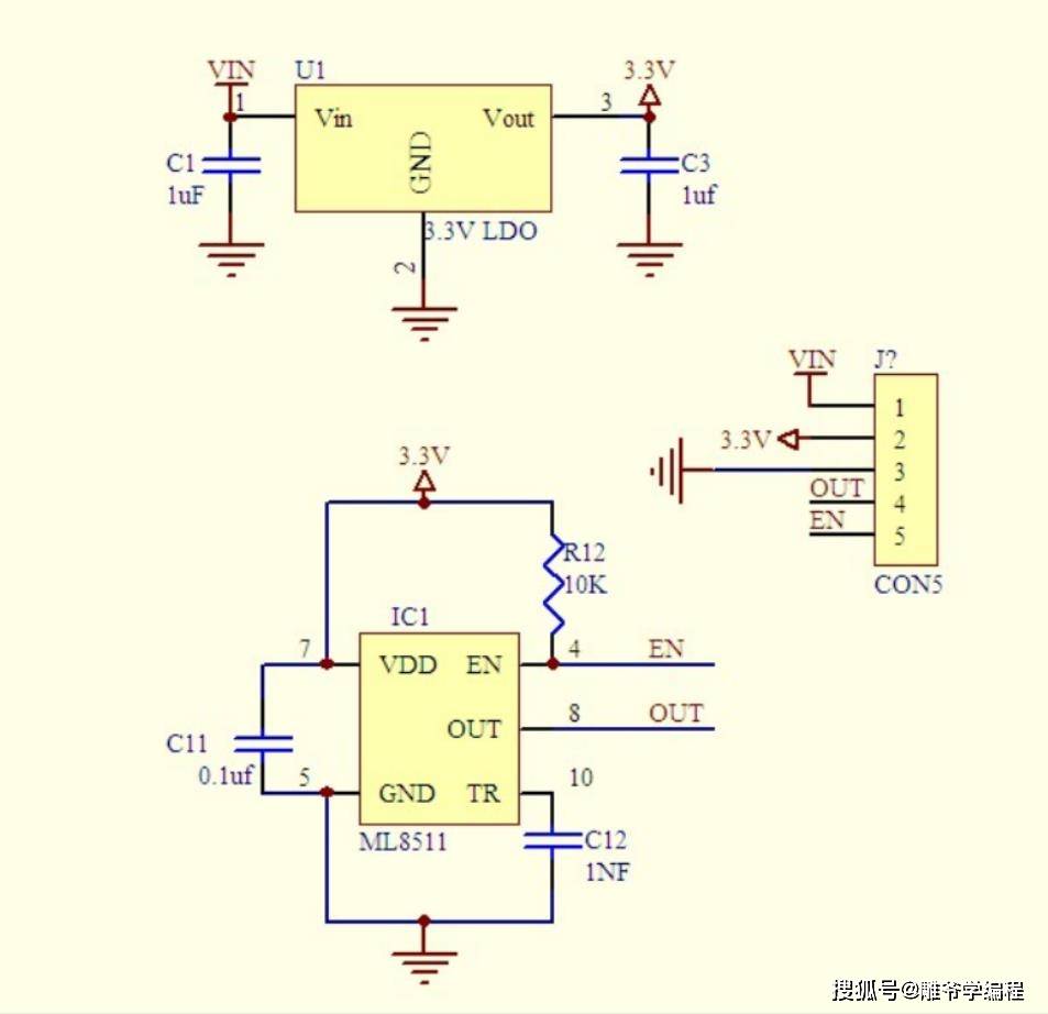 电子玩具其它与传感器仿真电路图