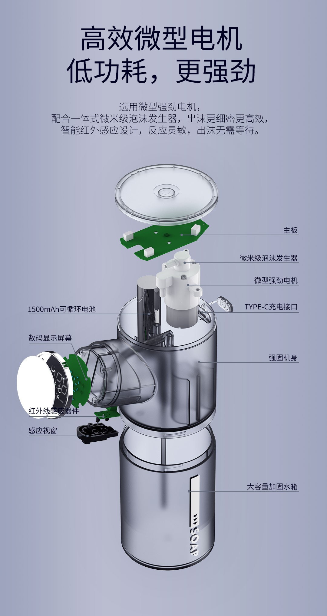 洗手液与搅拌机构成及原理