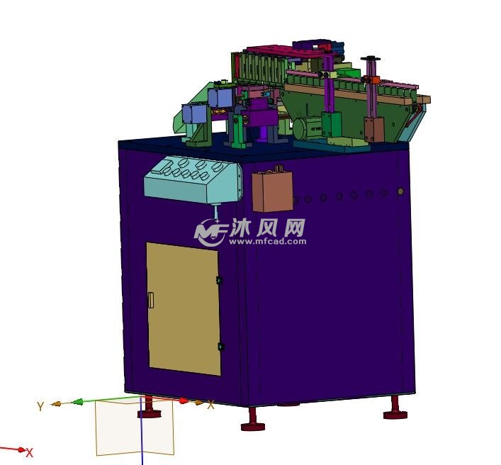 两极电源插头与元器件自动成型机