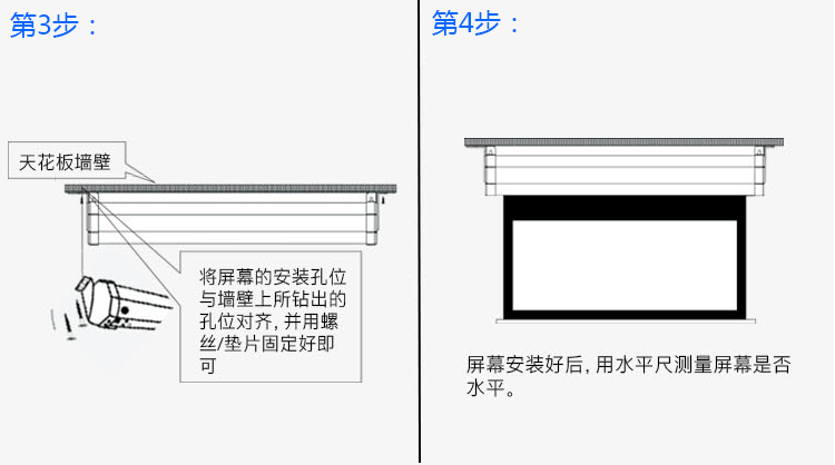 闪光玩具与投影幕布安装槽预留