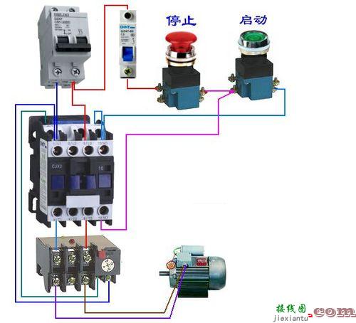 低压接触器与限位开关工作原理视频