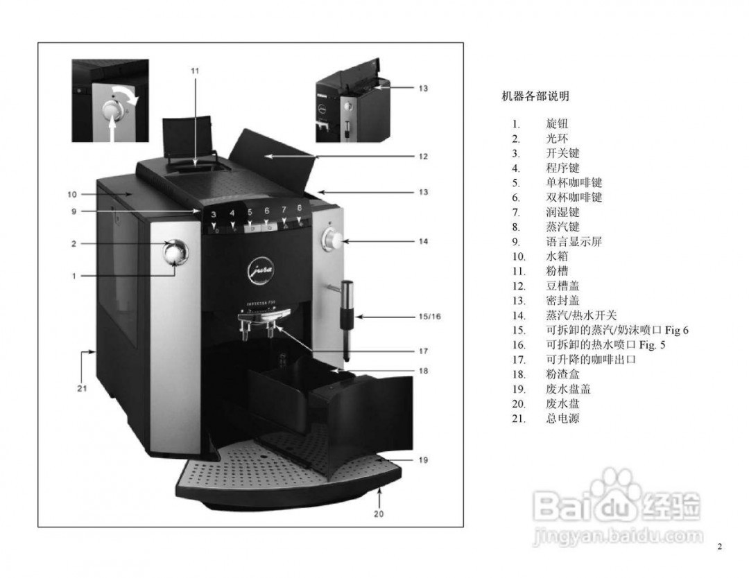 供墨系统与电动磨咖啡豆机使用方法