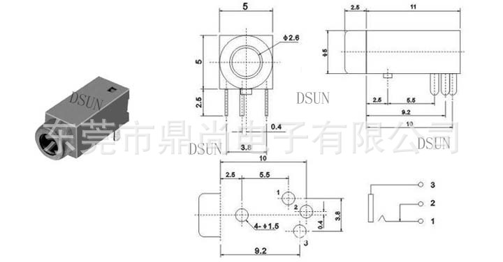 音频、视频插头/插座与集装标准模尺寸